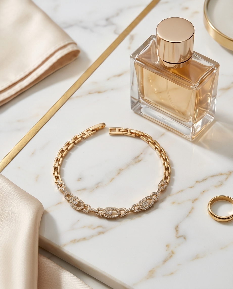 Golden Glow Armband – 18K vergoldet – Bild 3